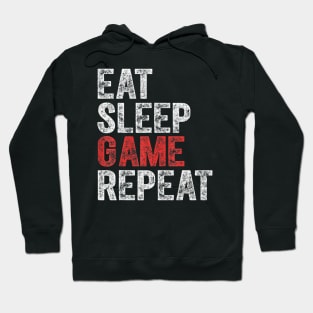 Video Gamer Eat Sleep Game Hoodie